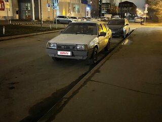1997 Lada (ВАЗ) 21099, белый, 130000 рублей, вид 1