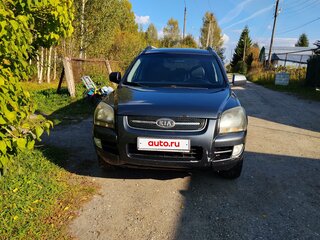 2008 Kia Sportage II, серый, 850000 рублей, вид 2