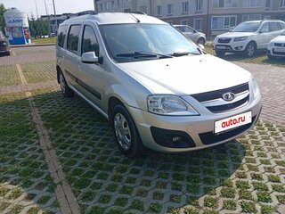2017 Lada (ВАЗ) Largus I, серебристый, 580000 рублей, вид 2