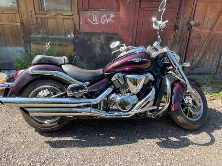 2008 Suzuki Boulevard C109R, фиолетовый, 800000 рублей, вид 2