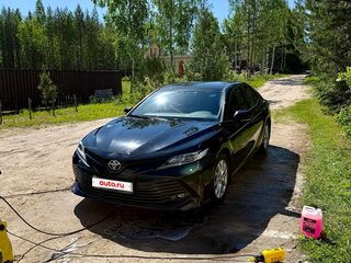 2019 Toyota Camry VIII (XV70), чёрный, 2490000 рублей, вид 2