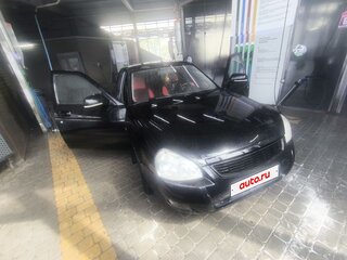 2013 Lada (ВАЗ) Priora I, чёрный, 390000 рублей, вид 4
