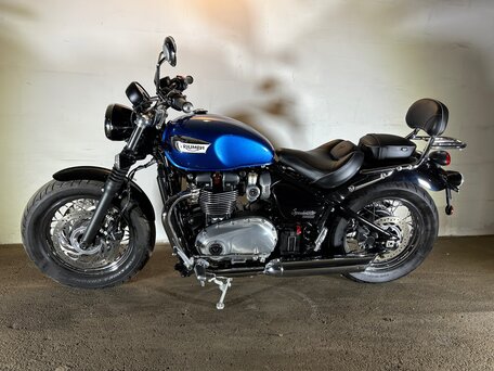 2019 Triumph Bonneville Speedmaster, синий, 1170000 рублей, вид 1