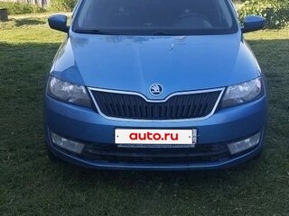 2016 Skoda Rapid I, синий, 1230000 рублей, вид 4