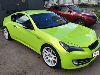 2011 Hyundai Genesis Coupe I, зелёный, 1990000 рублей, вид 2
