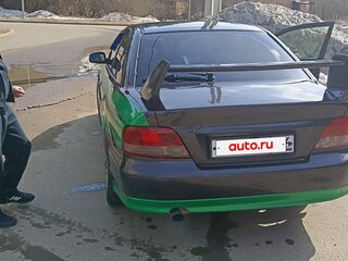 2002 Mitsubishi Galant VIII Рестайлинг, зелёный, 430000 рублей, вид 2