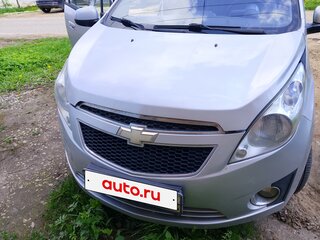 2011 Chevrolet Spark III, серебристый, 550000 рублей, вид 1