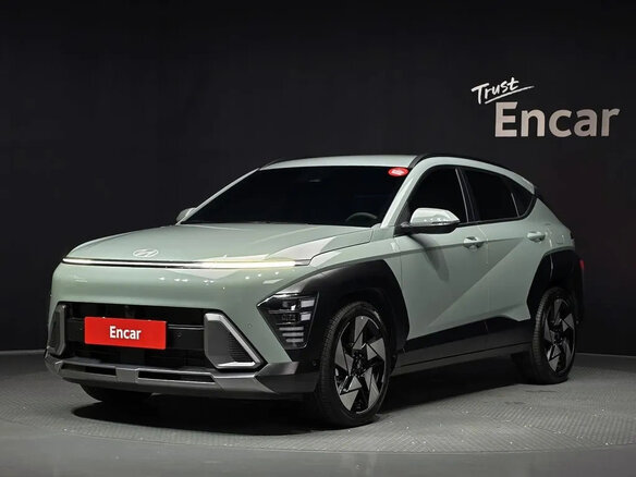 2023 Hyundai Kona II (SX2), зелёный