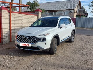 2021 Hyundai Santa Fe IV Рестайлинг, белый, 4000000 рублей, вид 1