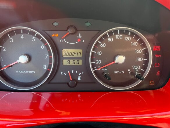 2004 Hyundai Getz I, красный, 315000 рублей - вид 7