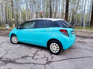 2012 Toyota Vitz III (XP130), голубой, 799000 рублей, вид 4