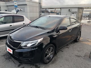 2015 Kia Rio III Рестайлинг, чёрный, 1000000 рублей, вид 1
