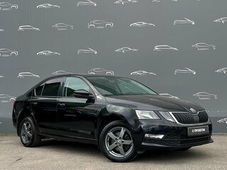 2018 Skoda Octavia III (A7) Рестайлинг, чёрный, 1648700 рублей, вид 3