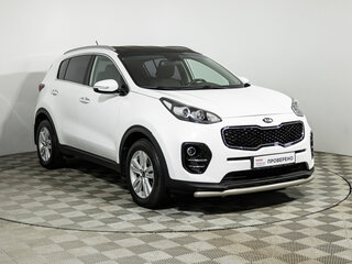 2016 Kia Sportage IV, белый, 1699989 рублей, вид 3