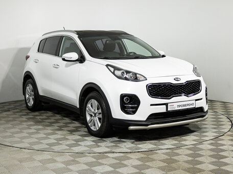 2016 Kia Sportage IV, белый, 1699989 рублей, вид 3