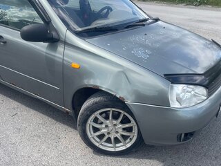 2008 Lada (ВАЗ) Kalina I, серый, 170000 рублей, вид 2