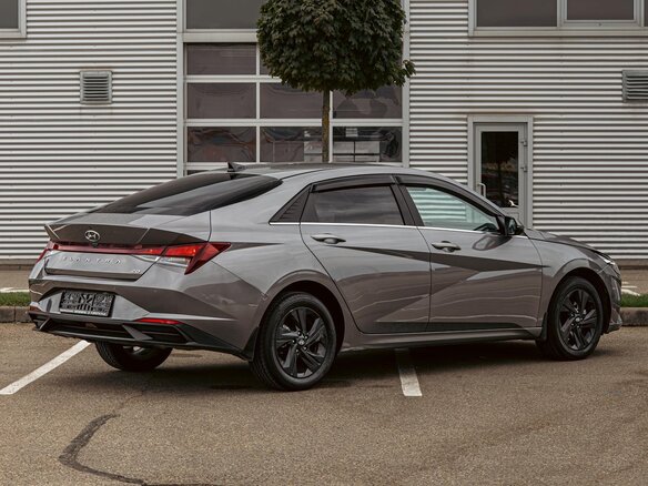 2021 Hyundai Elantra VII (CN7), серый - вид 5