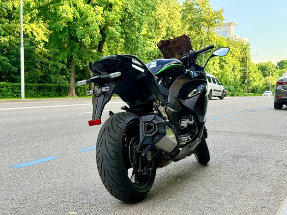 2020 Kawasaki Ninja 1000 SX, зелёный, 1159999 рублей - вид 12