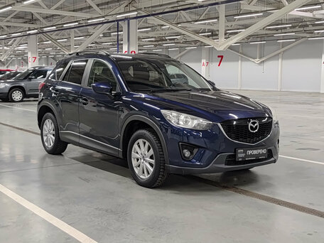 2014 Mazda CX-5 I, синий, 1430000 рублей, вид 3
