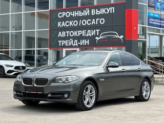 2014 BMW 5 серии 520i VI (F10/F11/F07) Рестайлинг, серый, 1950000 рублей, вид 1