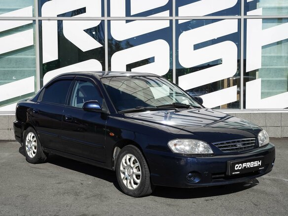 2008 Kia Spectra I Рестайлинг 2, синий, 310000 рублей