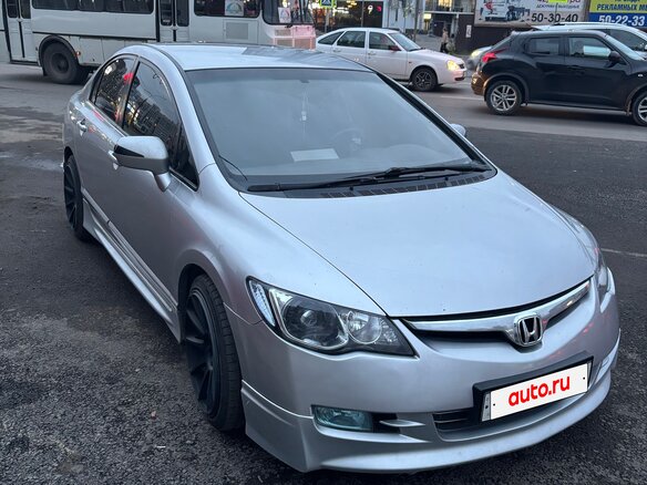 2007 Honda Civic VIII, серебристый, 730000 рублей - вид 6