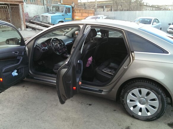 2007 Audi A6 III (C6), золотистый, 900000 рублей - вид 10