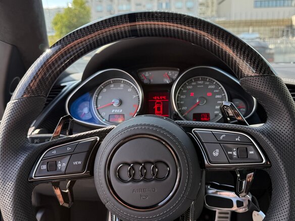 2008 Audi R8 V8 I (Typ 42), чёрный - вид 8