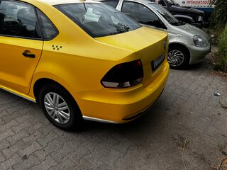 2019 Volkswagen Polo V Рестайлинг, жёлтый, 590000 рублей, вид 5