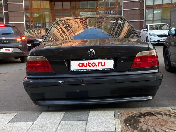 1998 BMW 7 серии 735i III (E38) Рестайлинг, чёрный - вид 9