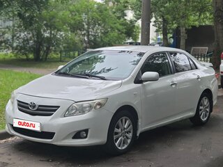 2008 Toyota Corolla AMT X (E140, E150), белый, 765000 рублей, вид 1