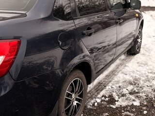 2013 Lada (ВАЗ) Granta I, серый, 370000 рублей, вид 3