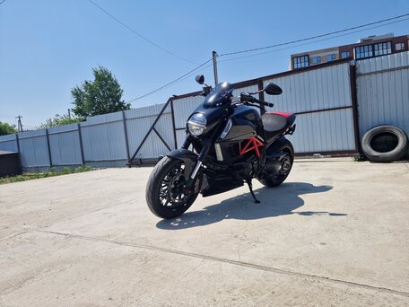 2012 Ducati Diavel, чёрный, 850000 рублей, вид 1