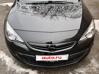2013 Opel Astra GTC J Рестайлинг, чёрный, 930000 рублей, вид 2