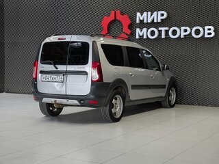 2018 Lada (ВАЗ) Largus Cross I, серебристый, 680000 рублей, вид 4