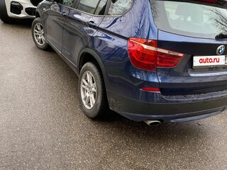 2014 BMW X3 20i xDrive II (F25), синий, 1100000 рублей, вид 2