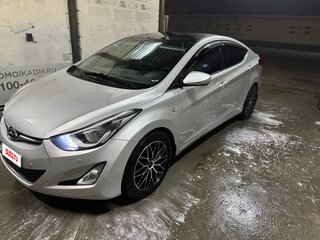 2015 Hyundai Elantra V (MD) Рестайлинг, серебристый, 1050000 рублей, вид 2