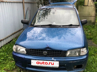 1998 Mazda Demio I (DW), синий, 135000 рублей, вид 2