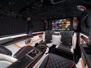 2025 Mercedes-Benz V-Класс Extra Long 300 d экстра длинный III (W447) Рестайлинг 2, чёрный, 31950000 рублей, вид 2