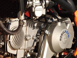 2024 Regulmoto Seven Medalist 150E, оранжевый, 99999 рублей, вид 3