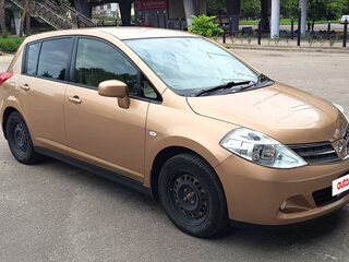 2009 Nissan Tiida I, коричневый, 690000 рублей, вид 2