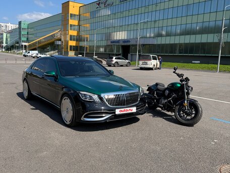2017 Mercedes-Benz Maybach S-Класс 400 I (X222), чёрный, 6500000 рублей, вид 3