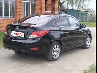 2013 Hyundai Solaris I, чёрный, 610000 рублей, вид 5