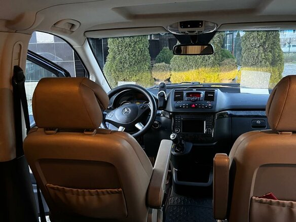 2011 Mercedes-Benz Viano L1 I (W639) Рестайлинг, чёрный, 2300000 рублей - вид 10