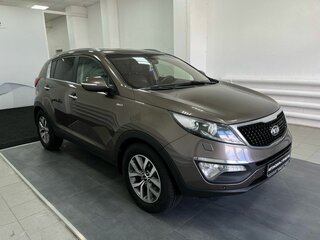 2014 Kia Sportage III Рестайлинг, коричневый, 1295000 рублей, вид 3