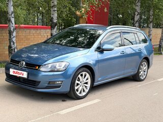 2013 Volkswagen Golf VII, синий, 1200000 рублей, вид 2