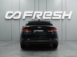 2018 Kia Optima IV, синий, 1398000 рублей, вид 4