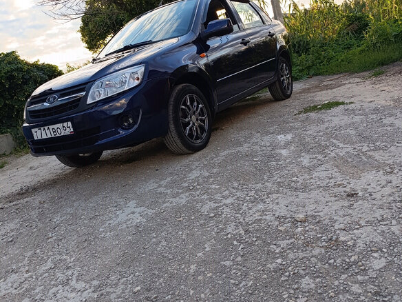 2013 Lada (ВАЗ) Granta I, синий, 500000 рублей