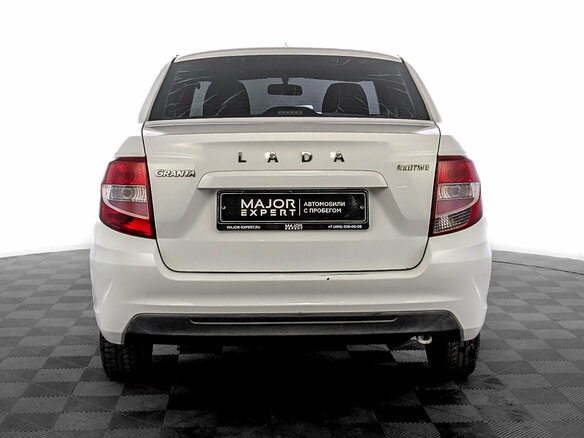 2018 Lada (ВАЗ) Granta I Рестайлинг, белый - вид 5