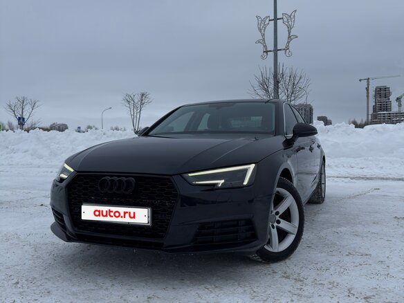 2017 Audi A4 V (B9), чёрный, 1999999 рублей - вид 1